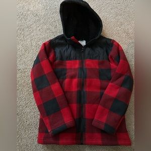 Old Navy Boy’s Buffalo Plaid Fleece size XL
